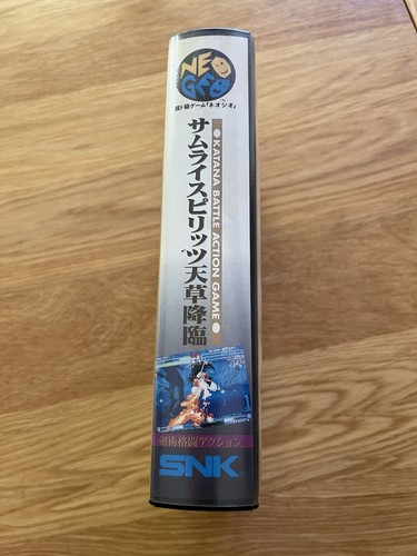 Tarjeta y folleto completo de Samurai Spirits 4: Amakusa's Descent Neo Geo AES SNK - Imagen 4 de 22