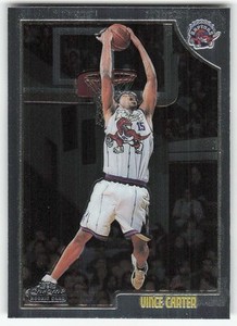 1998-99 Topps Chrome #199 Vince Carter BASKETBALL Toronto Raptors