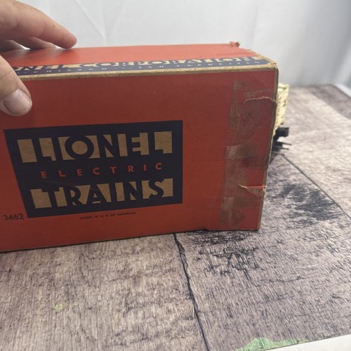 Lionel Automatic Refrigerated Milk Car Platform #3462 Box Post War milk, barrel - Picture 10 of 12