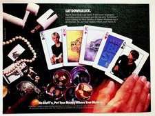 2000 Dean Markley TurboTune Alanis Morissette Band Vintage Print Ad