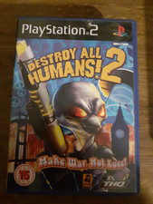 Destroy All Humans! (PS2) inlcudes manual
