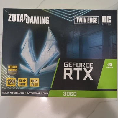 ZOTAC NVIDIA GeForce RTX 3060 12GB GDDR6 Computer Graphics Cards