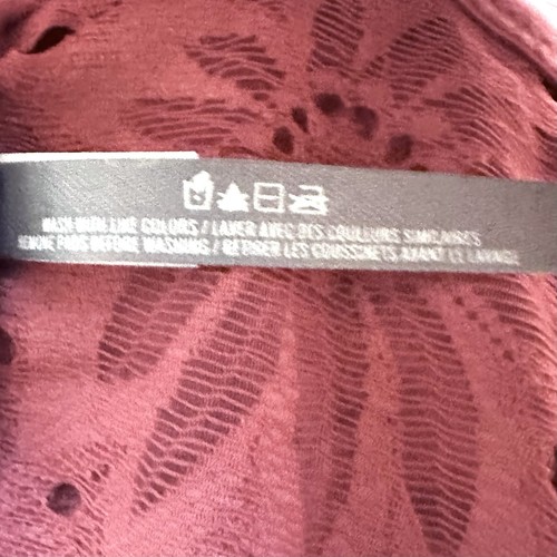 Aerie Spitzen Bralette Gr. XL Dusty Rose Blumen Dreieck kabellos verstellbar gepolstert - Bild 10 von 10