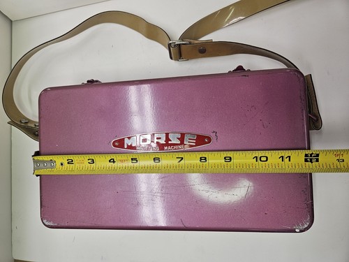 Vintage Morse Strickmaschine Wagen & Zubehör Metallkoffer Japan Mod NT-10 - Bild 15 von 18