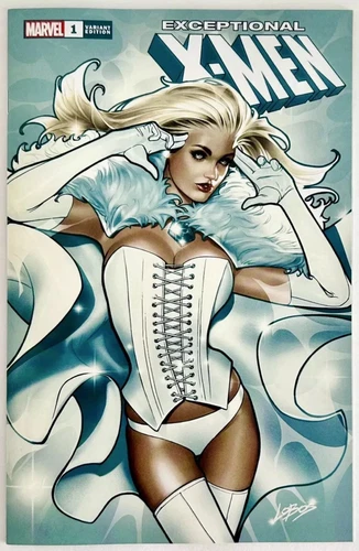 Exceptional X-MEN #1 Lobos Exclusive Trade Variant 2024 Emma Frost, LTD 3000