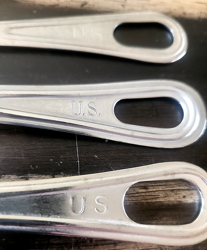 Lot of 5 Vintage US Military Field Mess Kit Utensils Spoon Fork Knife Stainless - Picture 3 of 7