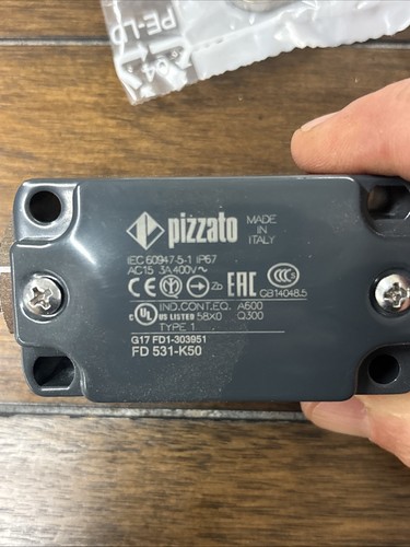 pizzato limit switch Art: FD 531-K50 - Picture 4 of 12