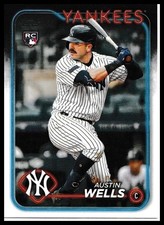 2024 Topps #624 Austin Wells New York Yankees