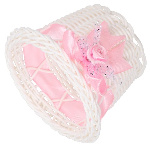 Wedding Candy Container Imitation Rattan Woven Basket Mini Flower Basket Candy - Picture 7 of 12