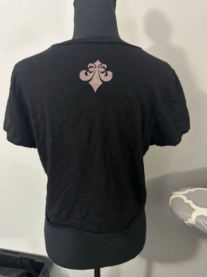 Top corto para mujer marca Y2K Affliction talla extra grande Foto 3 de 4