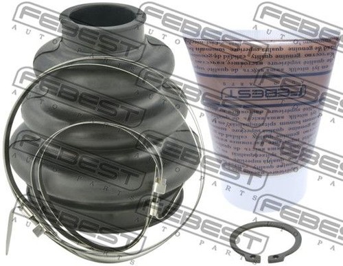 CV JOINT BOOT KIT FRONT FEBEST 1917-E90R V FOR BMW 3,1,X1,X3,Z4,E91,E90,E84,E92 - Picture 2 of 6