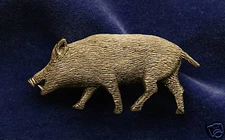 Empire Pewter Boar/ Hog Pewter Pin 