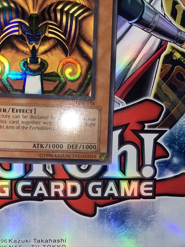 Yugioh 2002 Exodia The Forbidden One 1st Edition LOB-124 Ultra Rare NM 🔥 - Picture 6 of 12