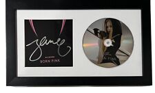 Blackpink Jennie Signed Autograph Born Pink CD Framed Matted Display COA Blackpink Jennie Signed Autograph Born Pink CD Framed Matted Display COA