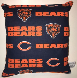 Bears-Pillow-NFL-Pillow-Chicago-Bears-Pillow-HANDMADE-USA