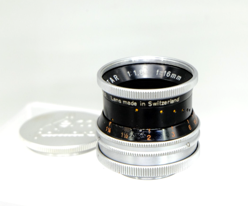 BOLEX f=16mm f1.8 H16 RX obiettivo switar, obiettivo attacco C *VETRO COME NUOVO!* Rex 3,4,5 USA - Foto 14 di 17