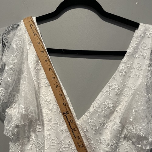 Taglia XXL EVER~PRETTY~Bianco Matrimonio|Abito da ballo|Abito Taglia XXL~Completamente Foderato~Relax~ - Foto 11 di 17