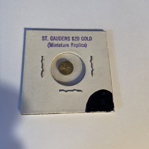 St. Gaudens 20 $ Gold (Miniatur Replik) - Bild 1 von 4