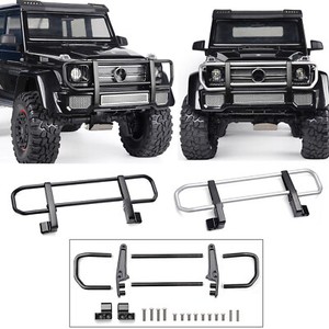 GRC-Metal-Front-Bumper-Bar-for-Traxxas-TRX-4-TRX-6-Benz-6x6-G63-G500-RC-Crawler