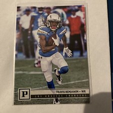 2018 Panini Football #168 Travis Benjamin Chargers