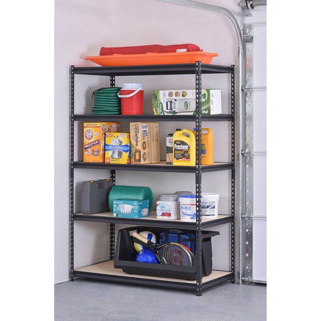 Edsal UR245LBLK Muscle Rack 5Shelf Steel Shelving Unit Compra online