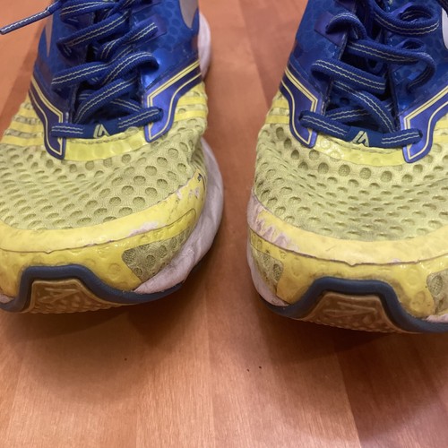 BROOKS Launch 2 Mens Running Shoe Sz 9.5 Yellow/Blue - Picture 6 of 7