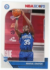 2019 NBA Hoops Marial Shayok Base Rookie !!!