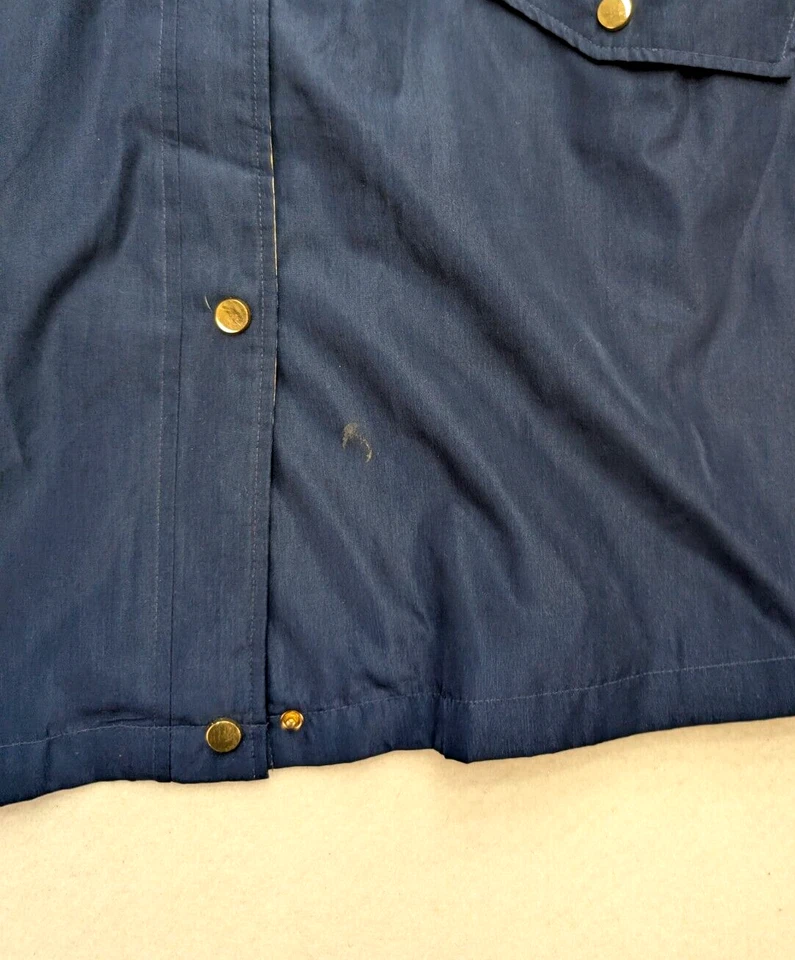 Abrigo Chaqueta Mujer Breckenridge Talla XL Azul Ligero Con Capucha Foto 4 de 4