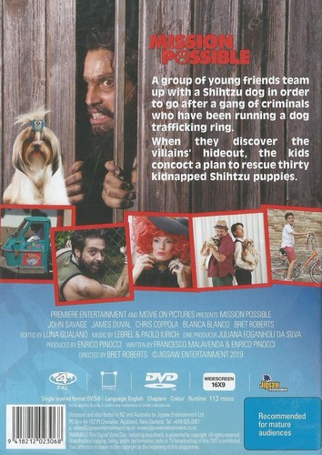 Mission Possible (Dvd, 2018) James Duval & John Savage NEW & SEALED PAL REG 4 - Picture 6 of 6