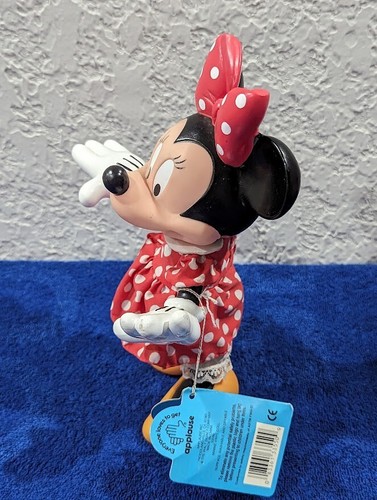 APPLAUSE Vtg. Set of 2 Mickey & Minnie Plastic Figures Disney With Tags  8.5" H - Picture 12 of 16