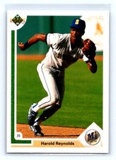 1991 Upper Deck A Harold Reynolds Seattle Mariners #148