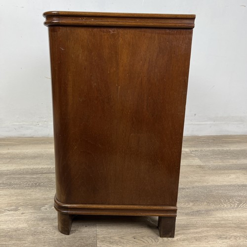 Comodino mobiletto mobile stile Art Deco in legno stile antico porta tv telefono - Picture 4 of 13