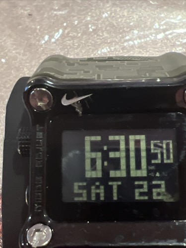 Pre-Owned Nike Mettle Anvil Hammer Camo Men's Watch WC0046 Nomax Green/Black - Picture 4 of 24