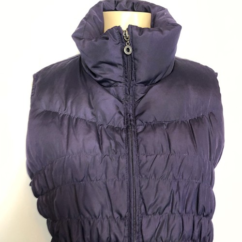 Colebrook Grape Feather Vest Womens Size 14/16 Casual Basic Sweater Quilted Top - Picture 4 of 11