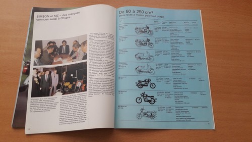 MZ RDA ETZ 250 Simson Byciles Mini Scooter - Magazine - Brochure - 26 Page - Bild 9 von 15