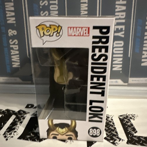 Funko Pop! Marvel Television Loki President Loki Vinyl Figure Thor Avengers New - Picture 4 of 4