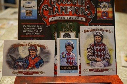 Lot 3 Jose Santos 2018 Goodwin Champions Lumberjack Mini Goudey #G37, 33 and 83 - Picture 2 of 5