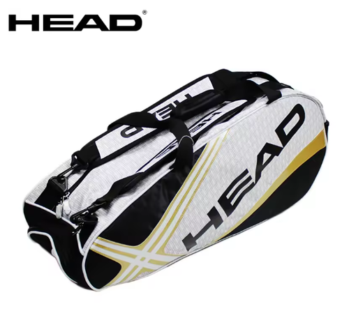 HEAD - Tennis/Squash/Badminton/Gymbag - 6 Racket Backpack - Large - Orange Gold - Picture 8 of 8