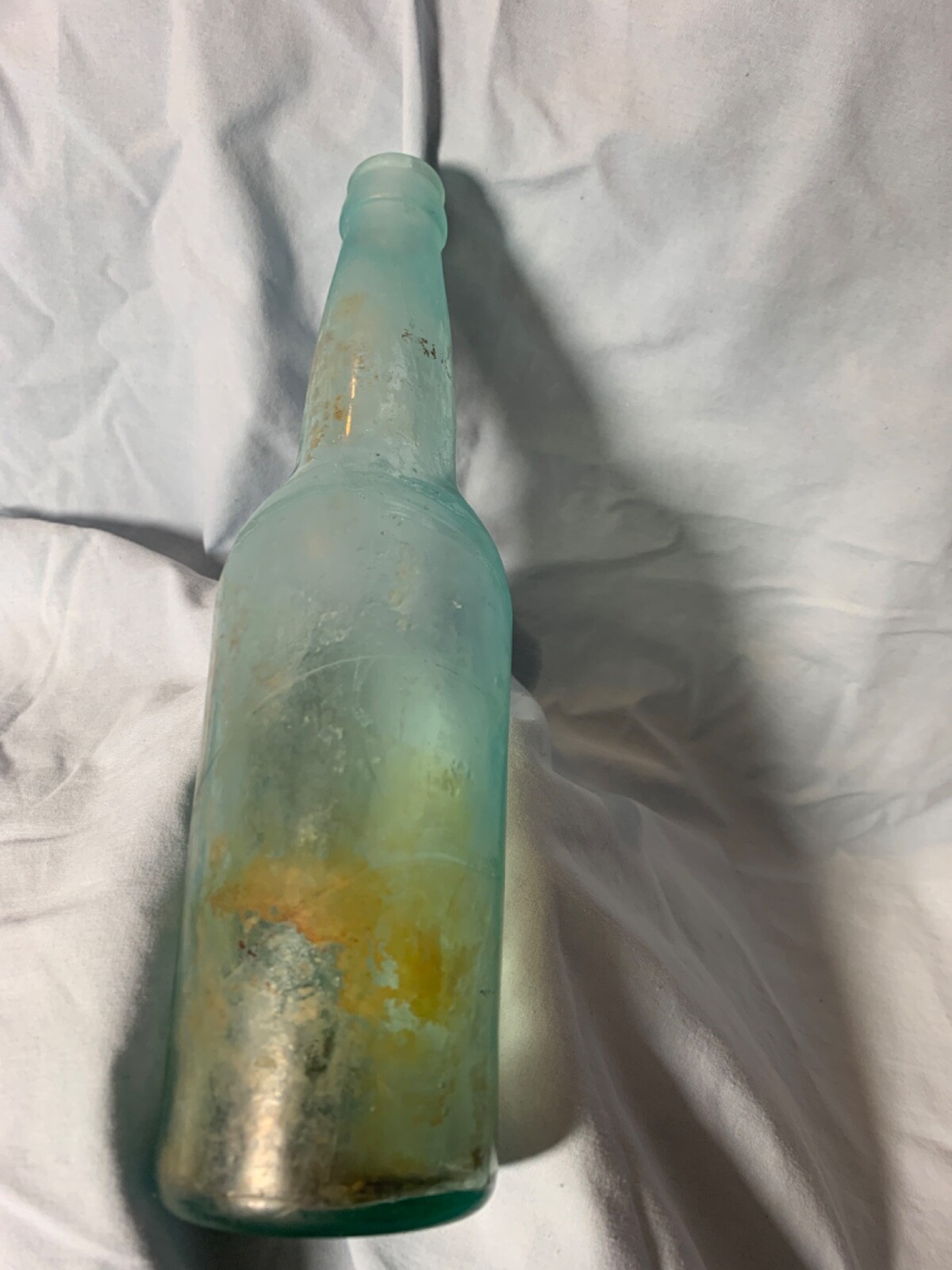 Great Vintage BLUE Beer Bottle ANHEUSER BUSCH ABGMCO ADOLPHUS AB R4