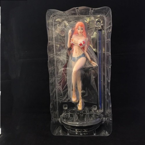 One Piece Nami Anime Manga Figuren Figure Figur Stahlrohrtanz H.23cm + Box PVC - Picture 6 of 6