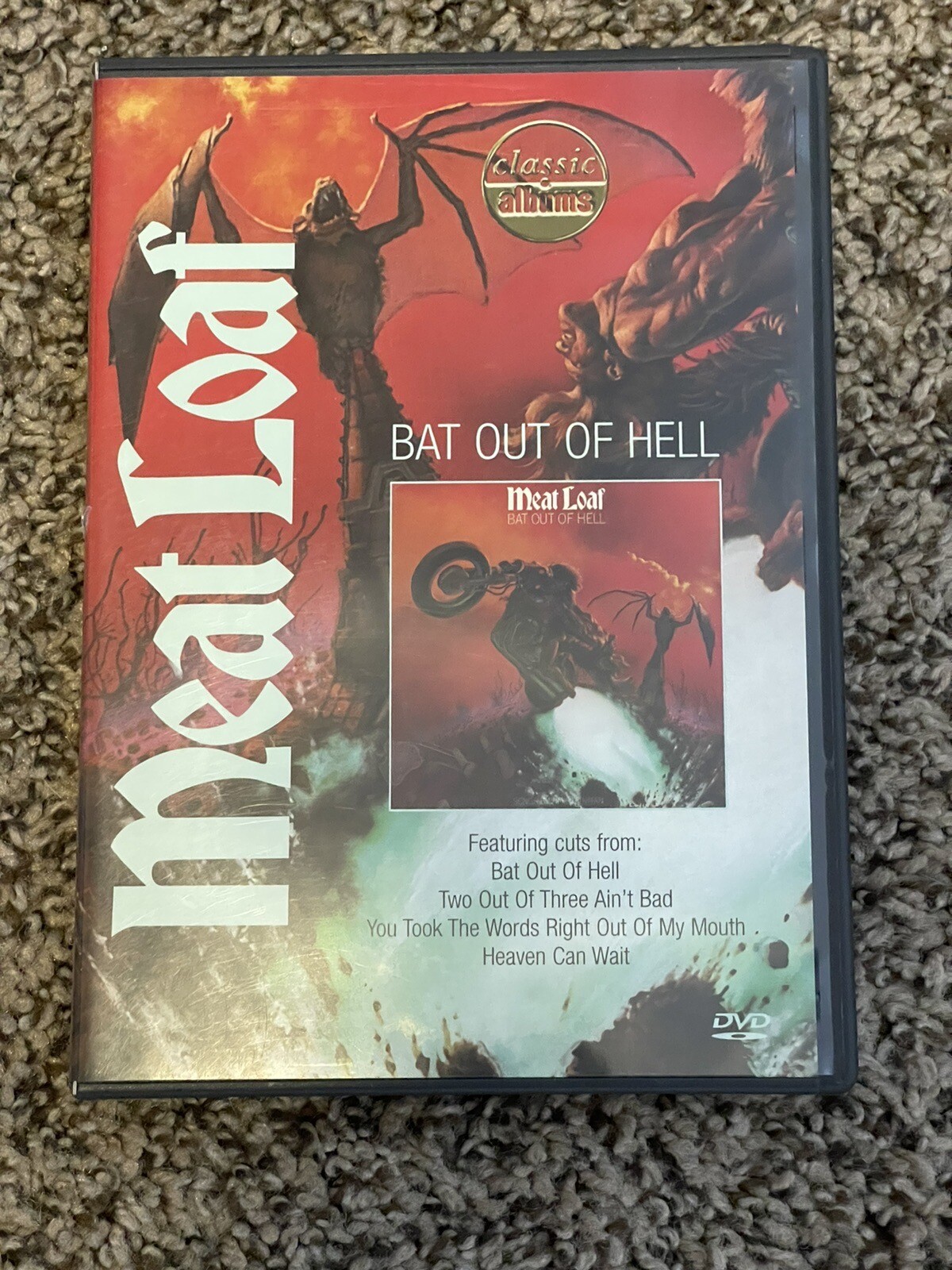 Meat Loaf Bat Out Of Hell Classic Albums Music DVD 801213016792 eBay