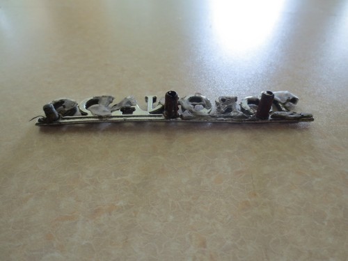 Original Oldsmobile Toronado car badge // emblem / - -- ---- - Picture 4 of 7