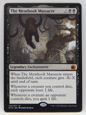 Magic the Gathering Innistrad: Midnight Hunt Promo 112 - THE MEATHOOK MASSACRE