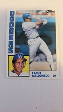 1984 TOPPS CANDY MALDONADO #244 NM 
