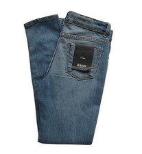 Hudson Kids Girls Skinny Jeans Size 12 True Blue Adjustable Waistband Denim