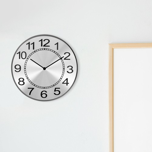 Aluminium Zifferblatt Quarz Uhr DIY Uhrwerk Mechanismus zum Austausch - Bild 11 von 12