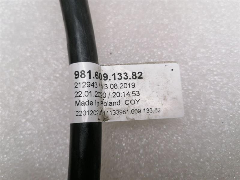 PORSCHE BOXSTER SPYDER 718 Rear Axle Wiring Loom 98160913382