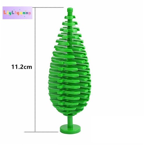 3pcs 3778 moc Bush Trees Grass City Jungle Kit brick Building Block Set DIY - Picture 3 of 14