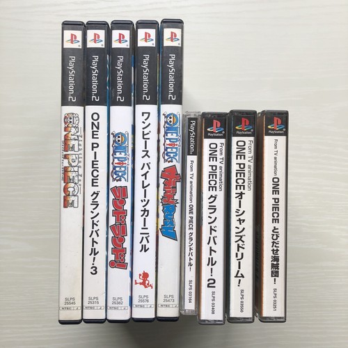 ONE PIECE PS1 PS2 Grand Battle Oceans Dream Kaizokudan Gurabato Rush set of 9 - 第 18/20 張圖片