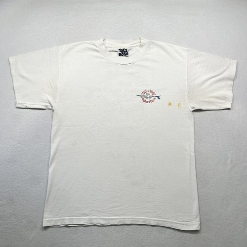 Vintage Toes On the Nose Surf T-Shirt L Single Stitch 1996 Rabbit Kekai PRO/AM - Bild 3 von 10